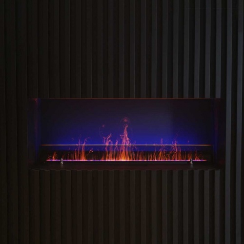 Электроочаг Schönes Feuer 3D FireLine 1500 Blue (с эффектом cинего пламени) в Омске