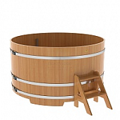 Купель круглая из лиственницы BentWood d=1,80