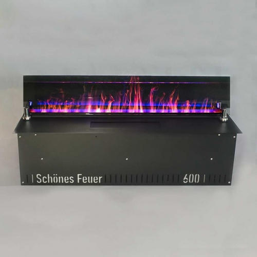 Электроочаг Schönes Feuer 3D FireLine 600 Blue (с эффектом cинего пламени) в Омске